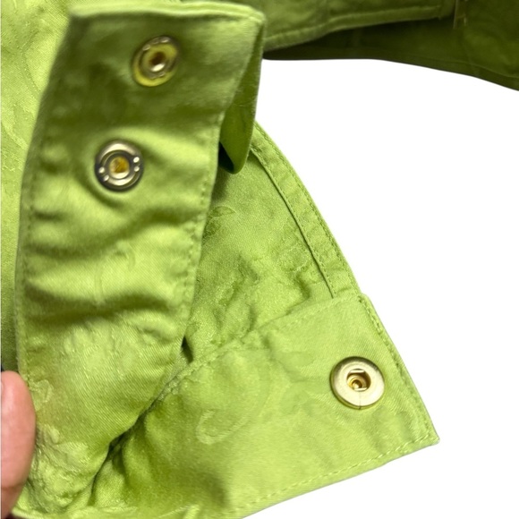 Jones New York Signature Green Jean Jacket - Size Small - Picture 4 of 6